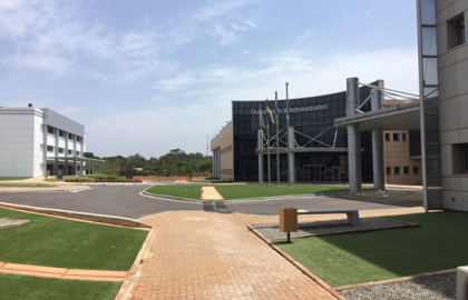 מערכת בקרה כניסה של חברת ביוקום בבית חולים חדש בגאנה אפריקה